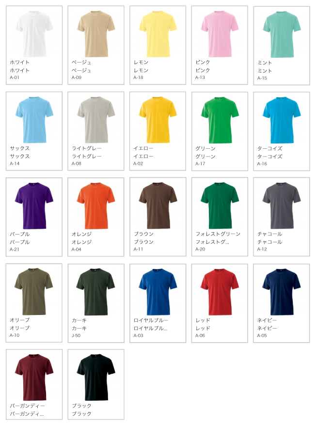 【転写プリント】エアレット®Tシャツ（AIR-010）
